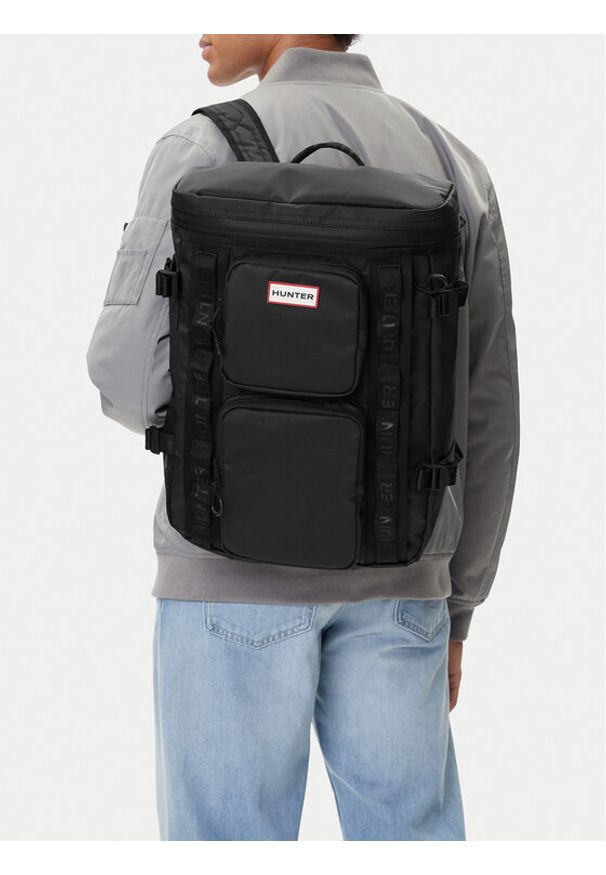 Hunter Plecak C-HTR-B-010-08 Czarny. Kolor: czarny. Materiał: materiał
