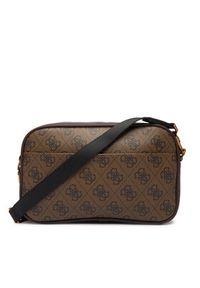 Guess Saszetka HMMILO P6150 Brązowy. Kolor: brązowy. Materiał: skóra #4