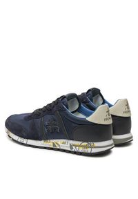 Premiata Sneakersy Eric 7092 Granatowy. Kolor: niebieski. Materiał: materiał #4