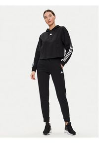 Adidas - adidas Spodnie dresowe Future Icons 3-Stripes IN9479 Czarny Regular Fit. Kolor: czarny. Materiał: syntetyk, bawełna #4