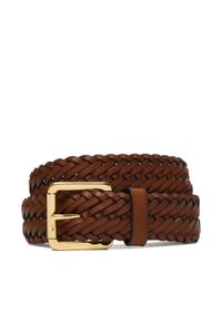 Lauren Ralph Lauren - LAUREN RALPH LAUREN Pasek 412968766002 Brązowy. Kolor: brązowy. Materiał: skóra #1