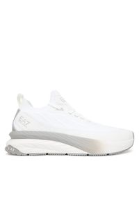 EA7 Emporio Armani Sneakersy 7X000343 AF18639 MZ024 Biały. Kolor: biały. Materiał: materiał #1
