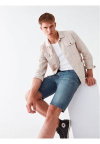 Levi's® Szorty jeansowe 405 Standard 398640101 Granatowy Straight Fit. Kolor: niebieski. Materiał: bawełna, jeans, syntetyk