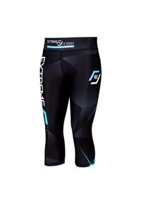 Legginsy sportowe damskie EXTREME HOBBY MT SPORT 3/4. Kolor: niebieski. Materiał: poliester, elastan #1