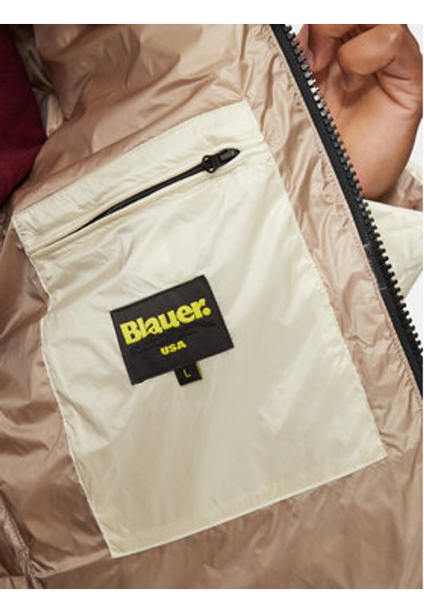 Blauer Kurtka puchowa 24WBLUC03023 Écru Regular Fit. Materiał: syntetyk