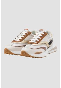 Karl Lagerfeld - KARL LAGERFELD Beżowe sneakersy damskie ZONE Karl NFT Lo Lace, Rozmiar 38. Kolor: biały #5