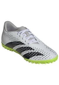 Adidas - Buty adidas Predator Accuracy.4 Tf M GY9995 białe białe. Kolor: biały. Materiał: materiał