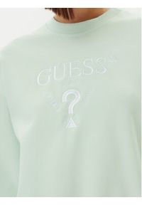 Guess Bluza V5RQ12 KC3D2 Zielony Regular Fit. Kolor: zielony. Materiał: bawełna #4