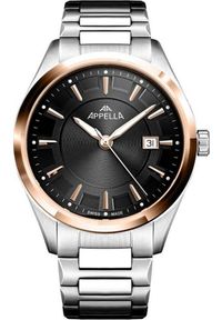 Acappella - Zegarek męski Appella L70016.R1R6Q srebrny. Kolor: srebrny #1