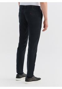 Pako Lorente - PAKO LORENTE – Spodnie męskie granatowe P000B-WX-215-G-S. Okazja: na co dzień. Kolor: niebieski. Materiał: poliester, elastan, wiskoza. Wzór: gładki. Styl: casual #6