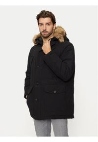 Timberland Parka Scar Ridge TB0A22W2 Czarny Regular Fit. Kolor: czarny. Materiał: syntetyk