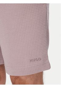 Hugo - HUGO Szorty sportowe Austin 50532023 Różowy jasny Regular Fit. Kolor: różowy. Materiał: syntetyk. Styl: sportowy #4
