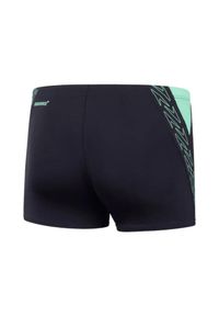 Bokserki kąpielowe męskie Speedo Hyper Boom Splice Aquashort. Kolor: niebieski