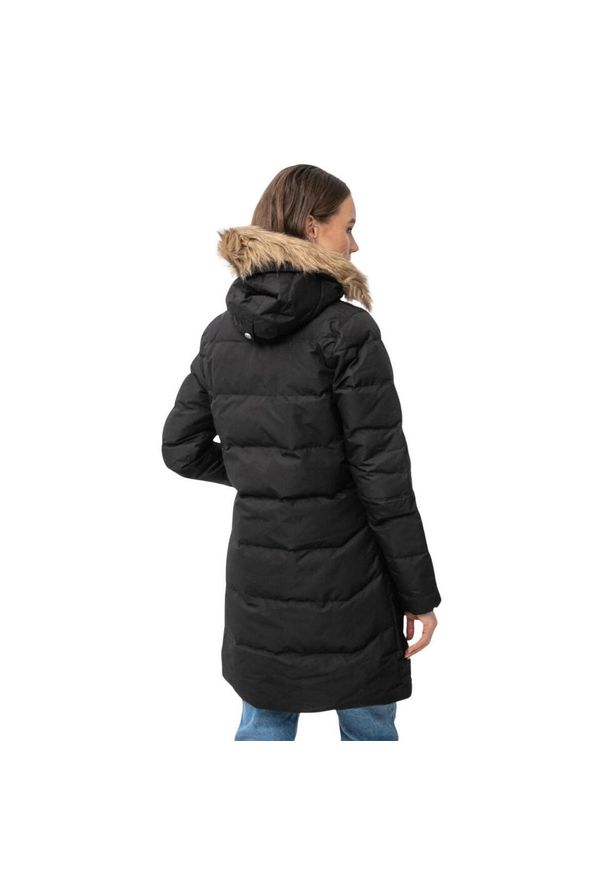 Parka damska Helly Hansen Aden Down. Kolor: wielokolorowy, szary, czarny. Materiał: puch. Długość: długie. Sport: turystyka piesza