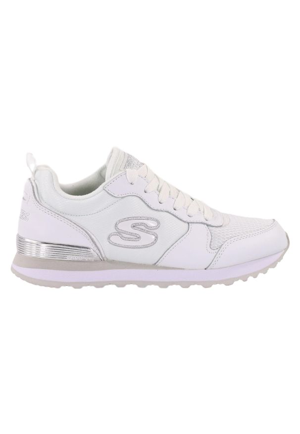 skechers - Buty na co dzień damskie SKECHERS RETROS OG 85 skóra. Okazja: na co dzień. Kolor: biały. Materiał: skóra