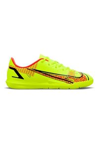 Buty piłkarskie Nike Mercurial Vapor 14 Academy Ic Jr CV0815-760 wielokolorowe żółte. Kolor: wielokolorowy. Materiał: materiał, guma, syntetyk. Szerokość cholewki: normalna. Sport: piłka nożna