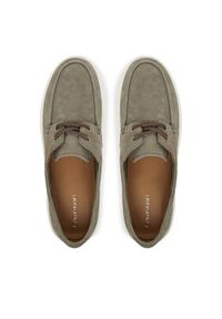 Calvin Klein Półbuty Hybrid Lace Up Boat Nu HM0HM01892 Szary. Kolor: szary. Materiał: zamsz, skóra #3