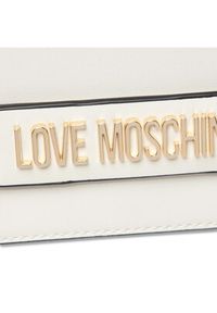 Love Moschino - LOVE MOSCHINO Torebka JC4271PP0AKN0100 Beżowy. Kolor: beżowy. Materiał: skórzane #4