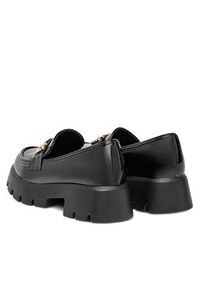 DeeZee Loafersy HXG2052-296 Czarny. Kolor: czarny. Materiał: skóra #4