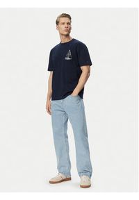 Tommy Jeans T-Shirt Sailboat DM0DM23184 Granatowy Regular Fit. Kolor: niebieski. Materiał: bawełna #3