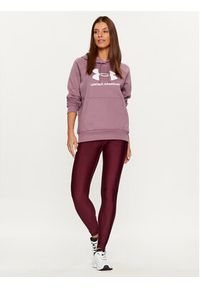 Under Armour Bluza Ua Rival Fleece Big Logo Hdy 1379501 Fioletowy Loose Fit. Kolor: fioletowy. Materiał: bawełna #4