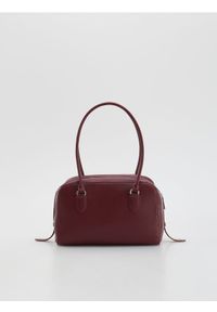 Reserved - Torebka na ramię - karminowy. Kolor: czerwony. Materiał: skórzane. Rodzaj torebki: na ramię #1
