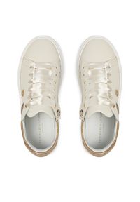 TOMMY HILFIGER - Tommy Hilfiger Sneakersy Low Cut Lace UP T4A9-33935-1281X024 Biały. Kolor: biały. Materiał: skóra #2