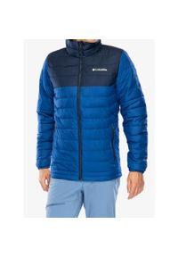 columbia - Kurtka ocieplana męska Columbia Powder Lite II Jacket. Kolor: niebieski. Sport: turystyka piesza