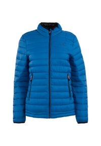 ZUMBA WEAR - Kurtka Przejściowa Damska Riese Jack Ottanio M - Windproof i Oddychający. Kolor: fioletowy. Sezon: wiosna, jesień. Sport: taniec, joga i pilates