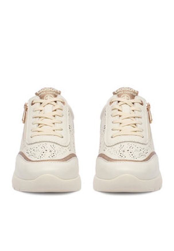 Go Soft Sneakersy CEO-HY8205-1 Écru. Materiał: materiał