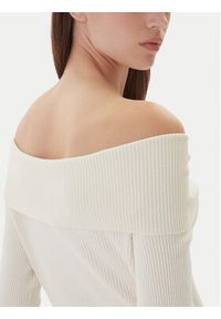 Kontatto Sweter 3M0813C Écru Regular Fit. Kolor: kremowy. Materiał: syntetyk #2