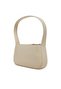 Tommy Jeans Torebka Tjw Ess Must Shoulder Bag AW0AW16966 Beżowy. Kolor: beżowy. Materiał: skórzane