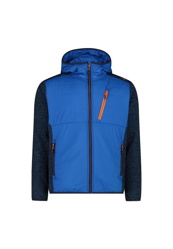 Bluza męska turystyczna CMP 34H2757. Kolor: niebieski. Styl: sportowy. Sport: turystyka piesza