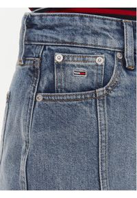 Tommy Jeans Spódnica jeansowa Claire DW0DW17218 Niebieski Regular Fit. Kolor: niebieski. Materiał: bawełna