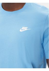 Nike T-Shirt AR4997 Niebieski Regular Fit. Kolor: niebieski. Materiał: bawełna #4