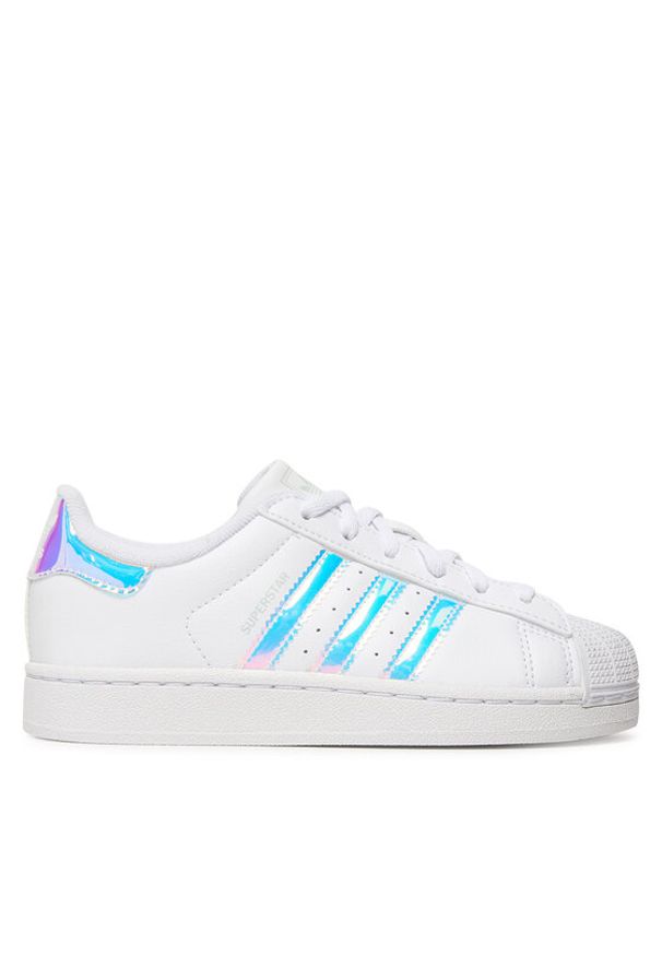 Adidas - adidas Sneakersy Superstar II C JQ1789 Biały. Kolor: biały. Materiał: skóra. Model: Adidas Superstar