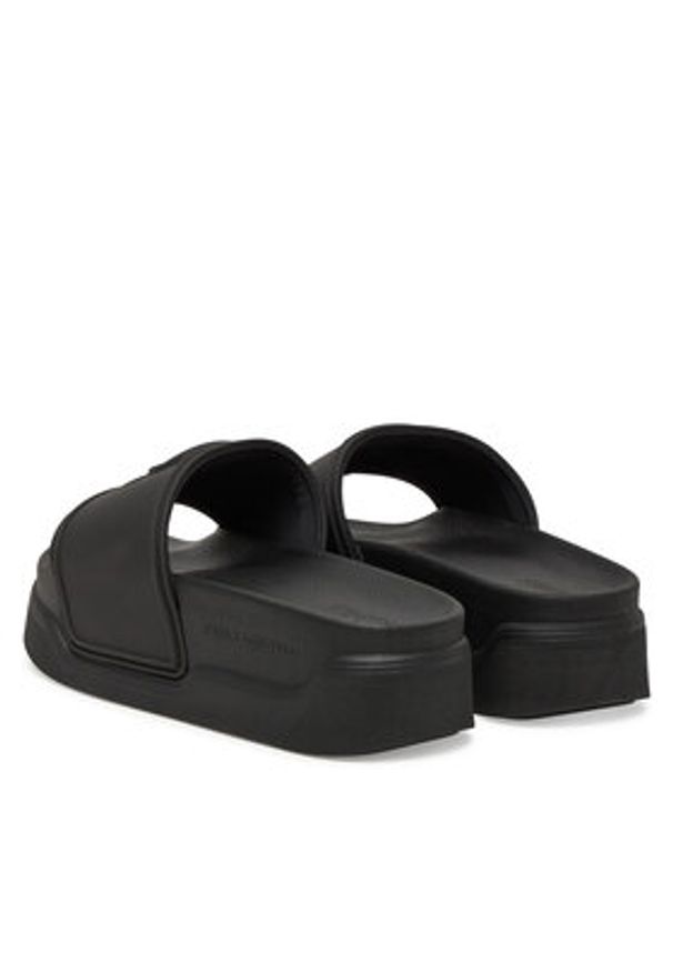 Karl Lagerfeld - KARL LAGERFELD Klapki Kondominium KL88819 Czarny. Kolor: czarny. Materiał: syntetyk