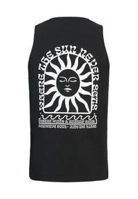 Jack & Jones Tank top Sunset 12297705 Czarny Relaxed Fit. Kolor: czarny. Materiał: bawełna #4