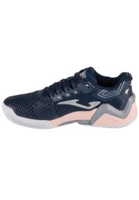 Buty do tenisa damskie Joma T.Ace Padel. Zapięcie: sznurówki. Kolor: niebieski. Materiał: materiał, syntetyk, tkanina. Szerokość cholewki: normalna. Sport: turystyka piesza, tenis