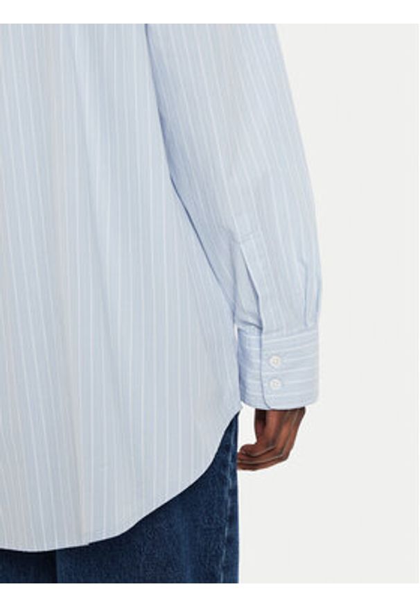 Levi's® Koszula Lola A9179-0010 Błękitny Oversize. Kolor: niebieski. Materiał: bawełna