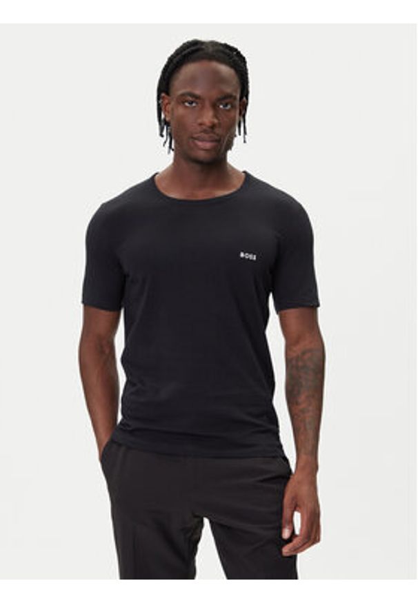 BOSS Komplet 3 t-shirtów 50532468 Kolorowy Regular Fit. Materiał: bawełna. Wzór: kolorowy