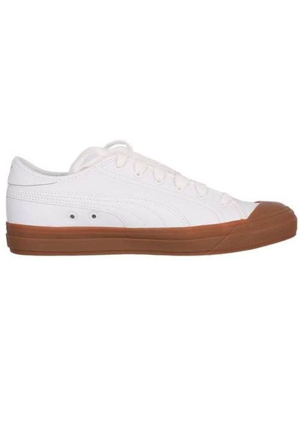 Buty do chodzenia damskie Puma Capri. Zapięcie: sznurówki. Kolor: biały, wielokolorowy. Materiał: materiał, skóra, syntetyk. Szerokość cholewki: normalna. Sport: turystyka piesza