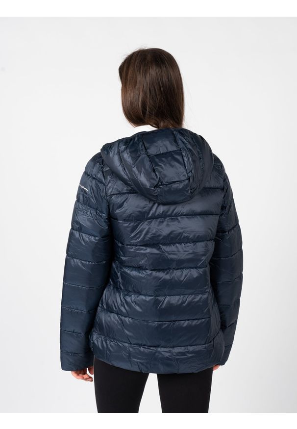 Champion Kurtka "Down Jacket" | 115750 | Kobieta | Granatowy. Kolor: niebieski. Materiał: poliester. Styl: sportowy, elegancki