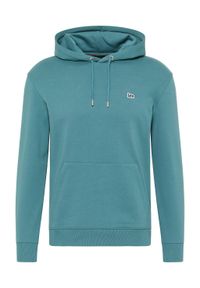 Lee - LEE PLAIN HOODIE MĘSKA BLUZA Z KAPTUREM NIEROZPINANA EDEN 112341664 L80Y015535. Typ kołnierza: kaptur