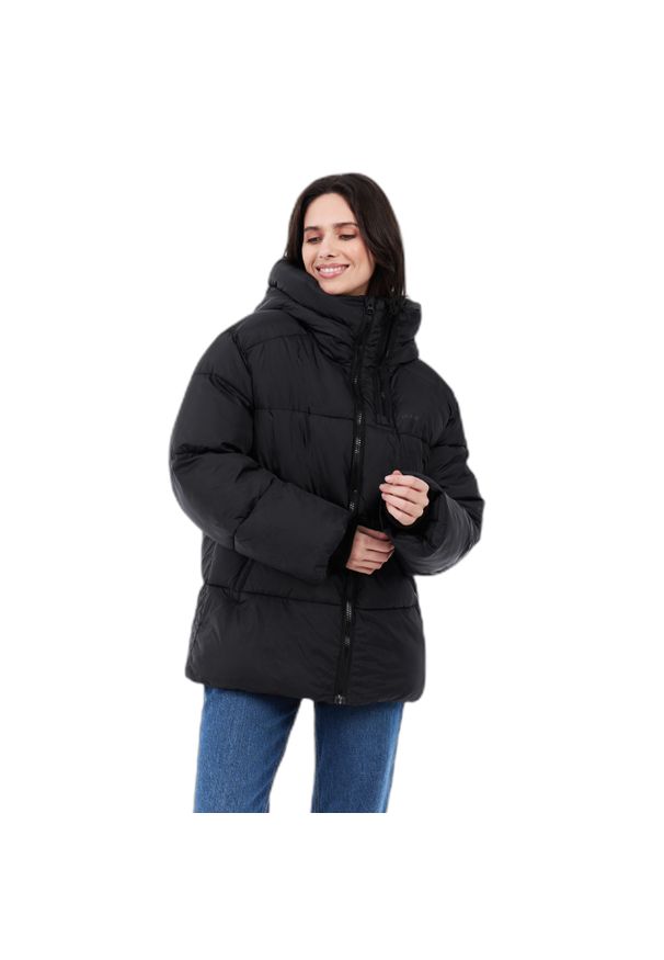 Damska kurtka puchowa Protest Selby. Kolor: czarny. Materiał: puch