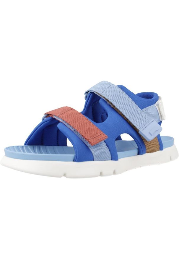 Camper - Sandały CAMPER K800532 008 Niebieski. Kolor: niebieski. Materiał: tkanina. Sezon: lato
