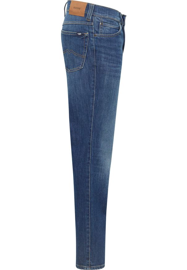 Mustang - Męskie Spodnie Jeansowe MUSTANG Tramper Straight Denim Blue 1015516 5000 882