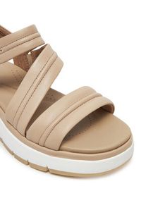Clarks Sandały Tuscan Strap 26181475 Beżowy. Kolor: beżowy. Materiał: skóra #5