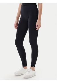 Calvin Klein Legginsy 701233681 Czarny Slim Fit. Kolor: czarny. Materiał: syntetyk
