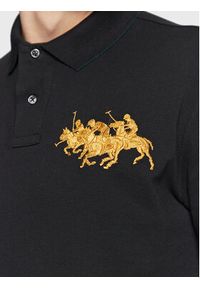 Polo Ralph Lauren Polo 710880188 Czarny Custom Slim Fit. Typ kołnierza: polo. Kolor: czarny. Materiał: bawełna #4